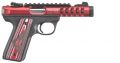 22/45 LITE/RED ANODIZE NRA 22 LR 4.4" THREADED