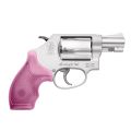 S&W 637 38 SPC +P 1 7/8" AIR WEIGHT PINK GRIPS